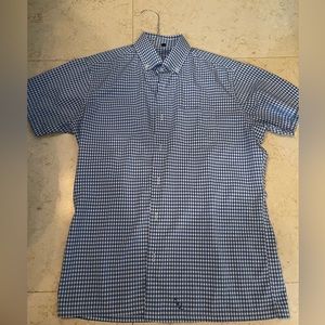 State &Liberty “The Hampton" White with Navy Accents